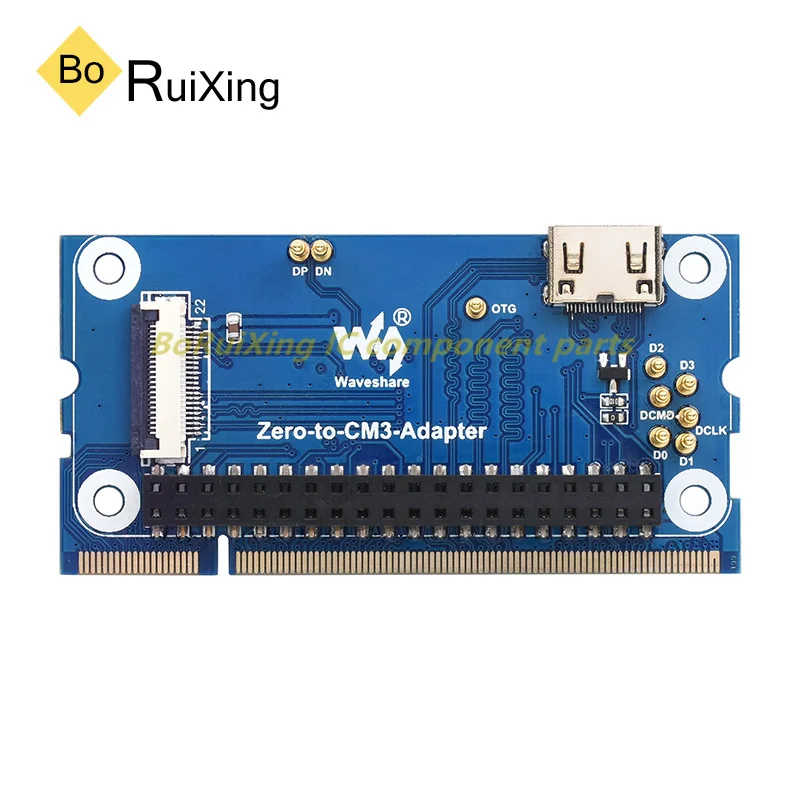 1PCS/LOT Zero-to-CM3-Adapter Raspberry Pie Zero 2 w to CM3+Core Board Calculation Module Adapter Board Module