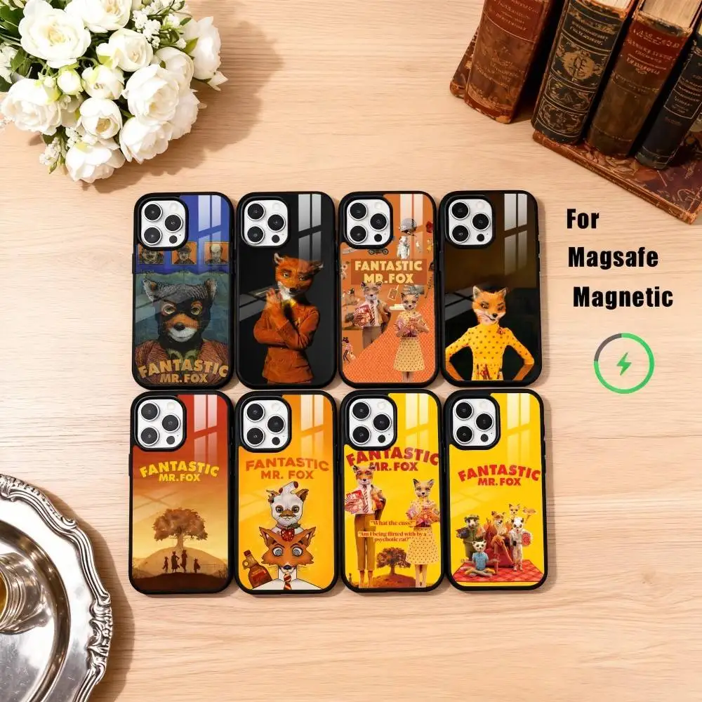 

F-Fantastic-C Mr F-Fox Phone Case For iPhone17,16,15,14,13,12,11 Plus,Pro Max Magnetic For Magsafe Wireless Charging