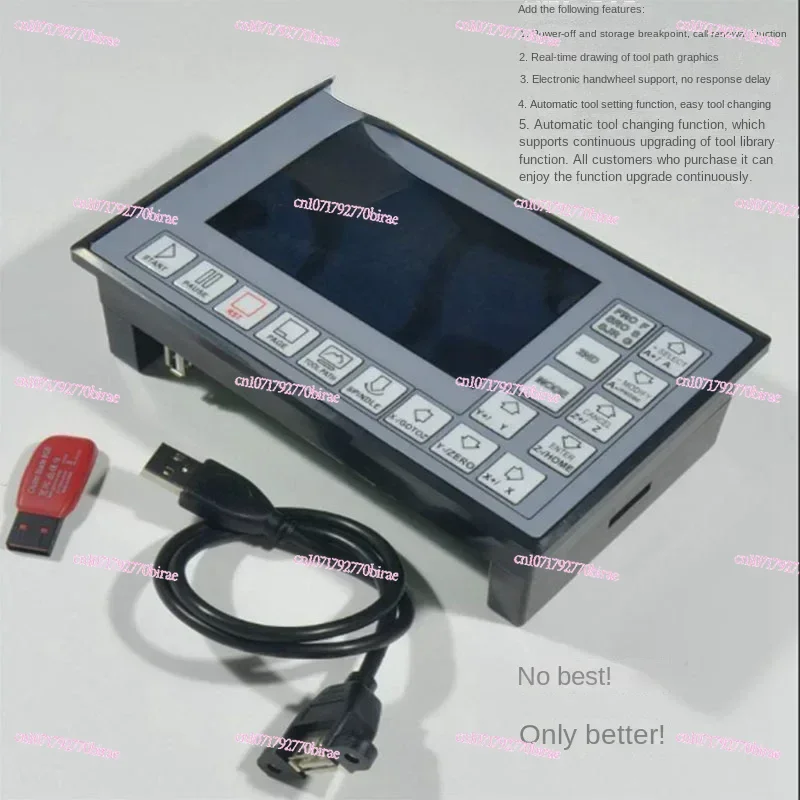 Appropriat CNC 4-Axis Offline Controller CNC System for Engraving Machine