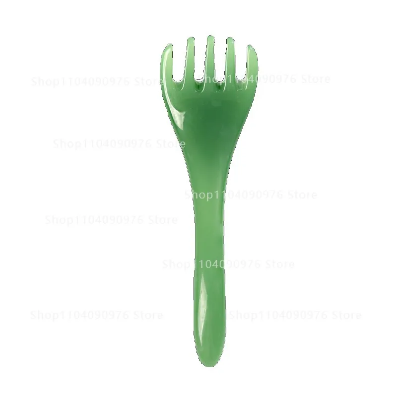 Head Massager Scalp Gua Sha for Body Neck Leg Massage Five-claw Head Scraping Stick Massage Scraping Claw Massage Visage