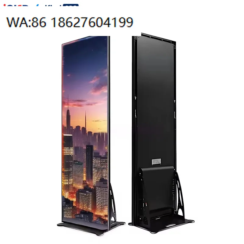 Digital Signage Advertising Display High Quality Indoor Digital HD Poster LED Display P25 P186 Stand LED Screen for Events