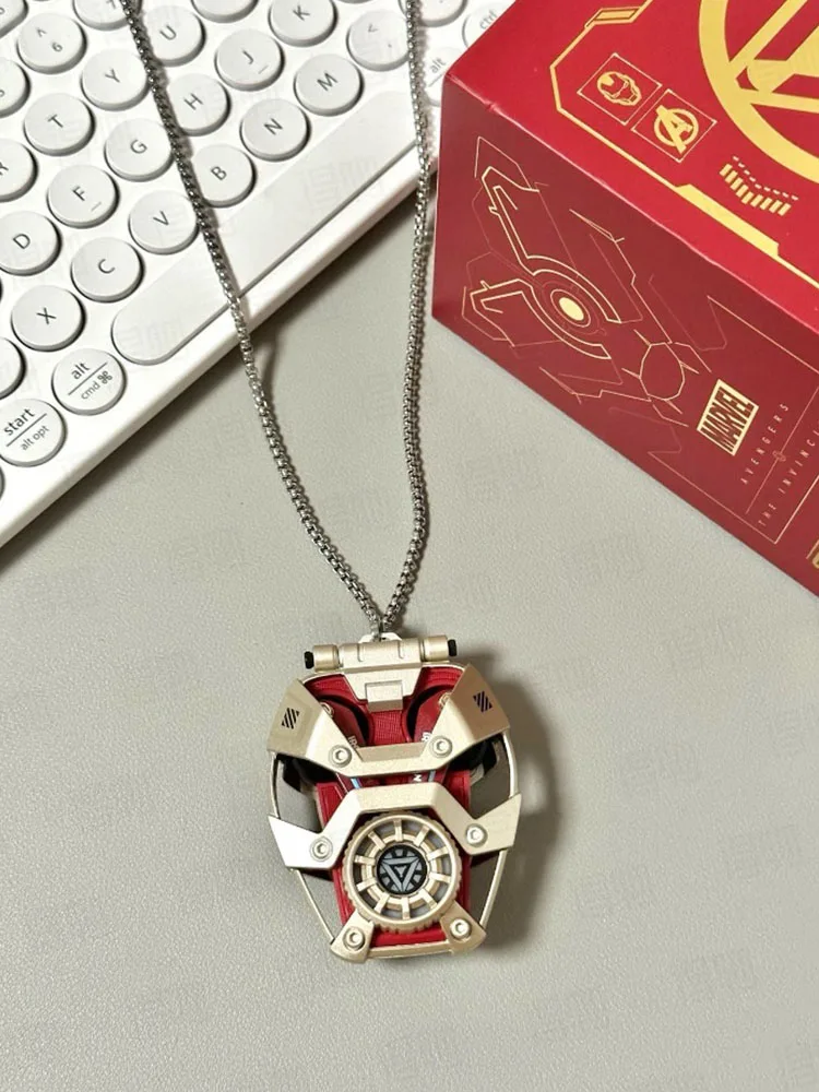 MARVEL Collaboration سماعات بلوتوث ANC نشط إلغاء الضوضاء سماعات بلوتوث اللاسلكية الرياضة الألعاب هدية الرجل الحديدي