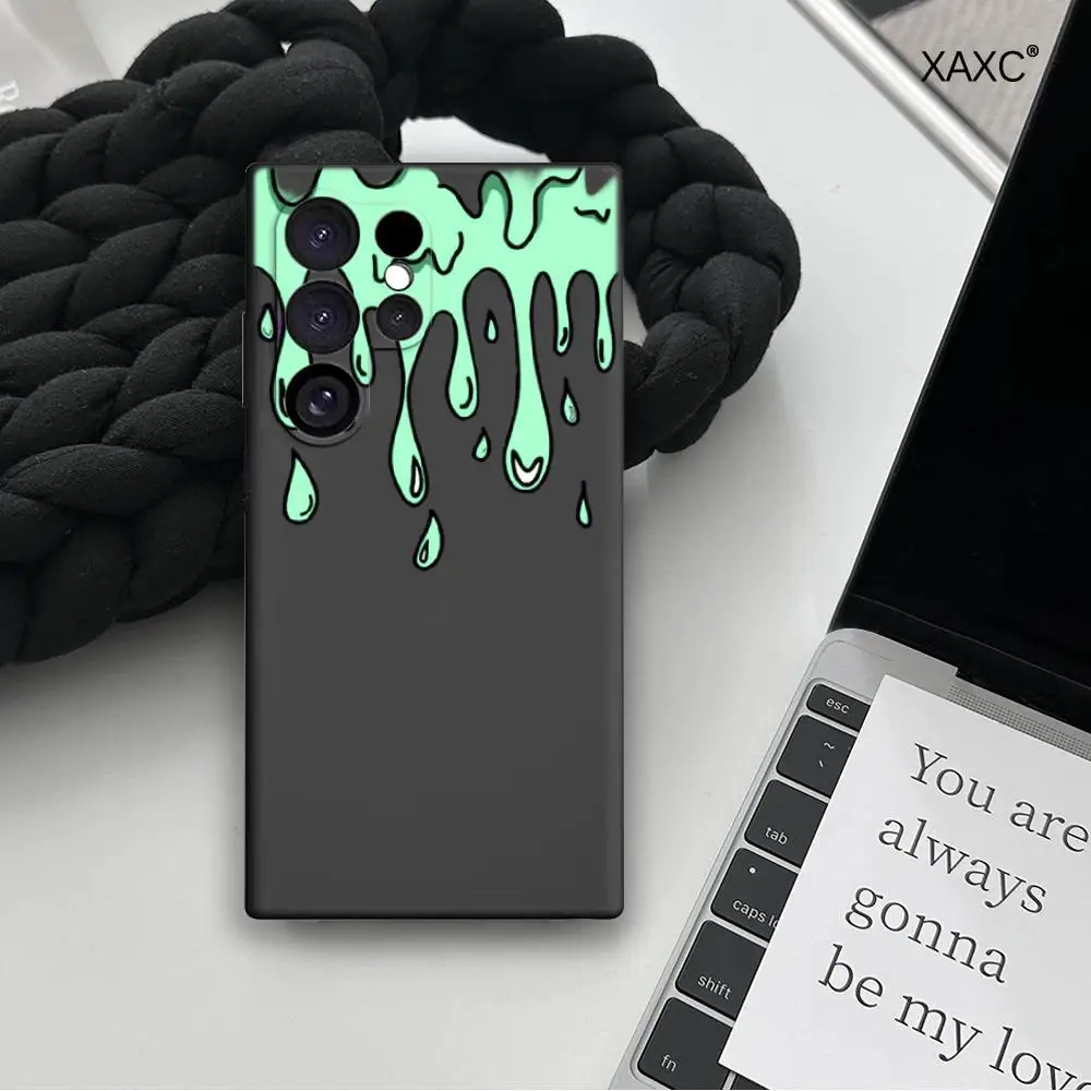 Fun Paint Graffiti Art Phone Case For Samsung Galaxy A17 16 A15 4G 5G A14 A13 A57 A37 A27 A26 A55 A35 A53 A24 A34 Soft Shell