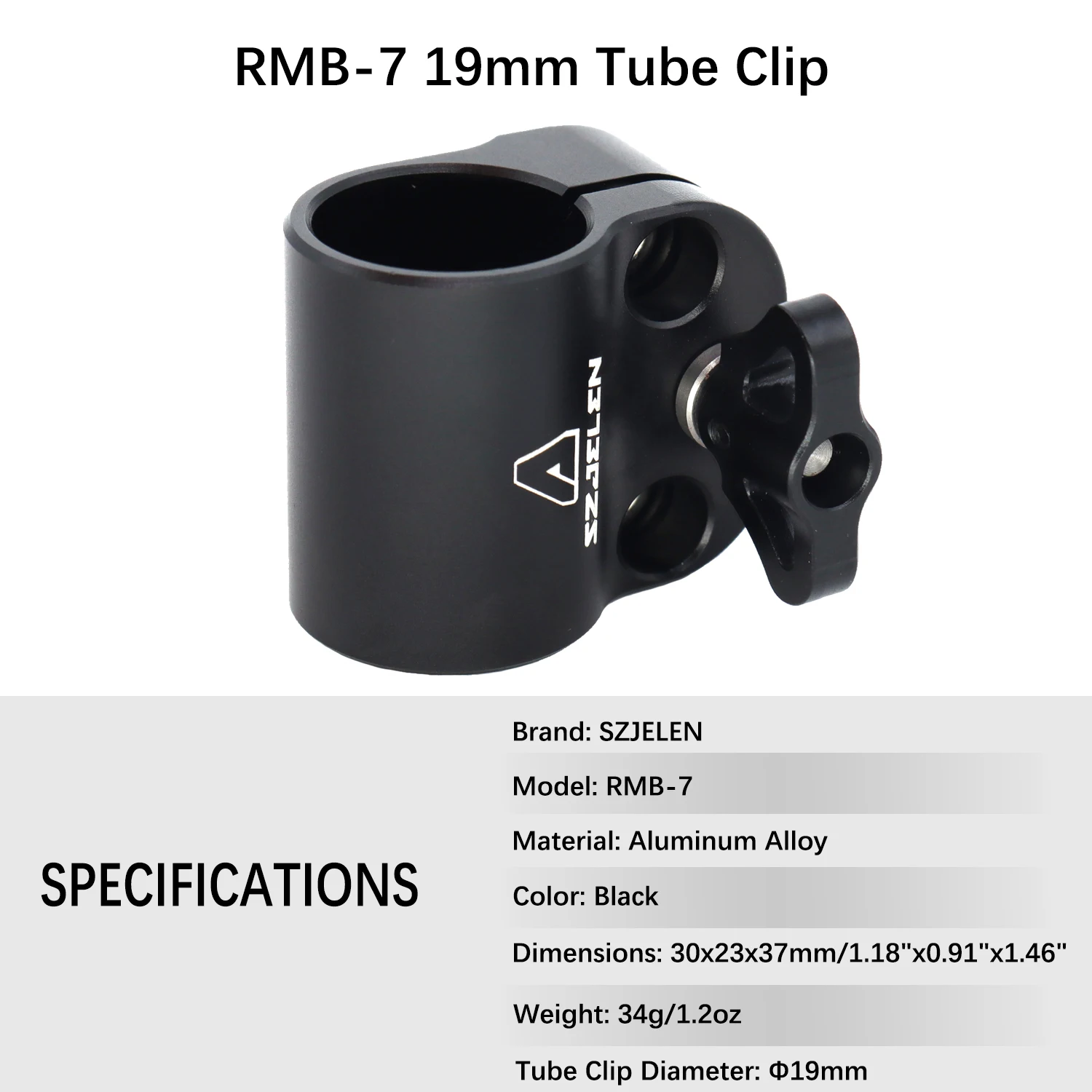 RMB-7 19mm Tube Clip Link Wireless Follow Focus Motor for ARRI RMB-7 ARRI Alexa 35 Kit M4 Screw Fixation