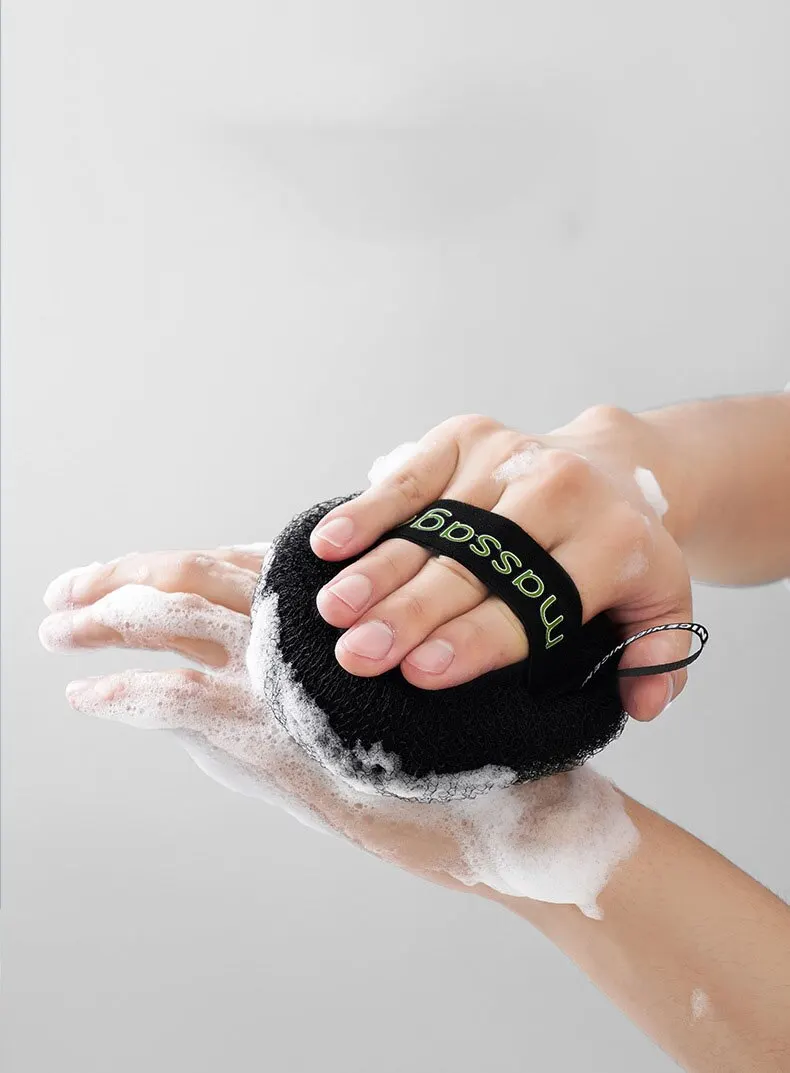 1pcs Bathing Tool, Bath Scrubber, Bath Brush, Bubble Cleaning, Mud Rubbing, Bath Ball, Bath Brush, Flower Bath Towel