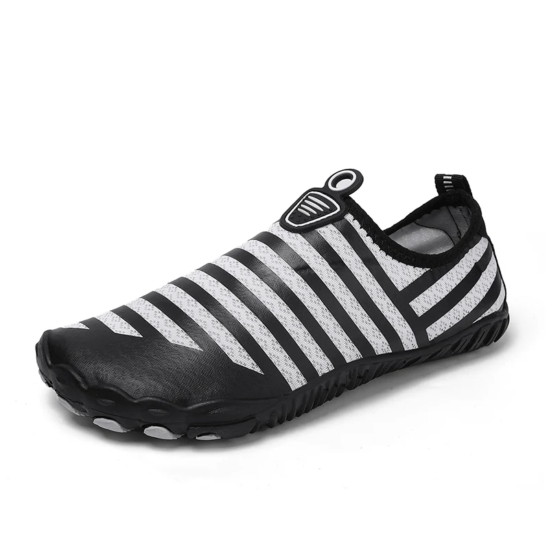 Unisex Outdoor Stream Sandals Quick Drying Beach Shoes High Elasticity Mesh Skid-Proof Water Shoes for Yoga