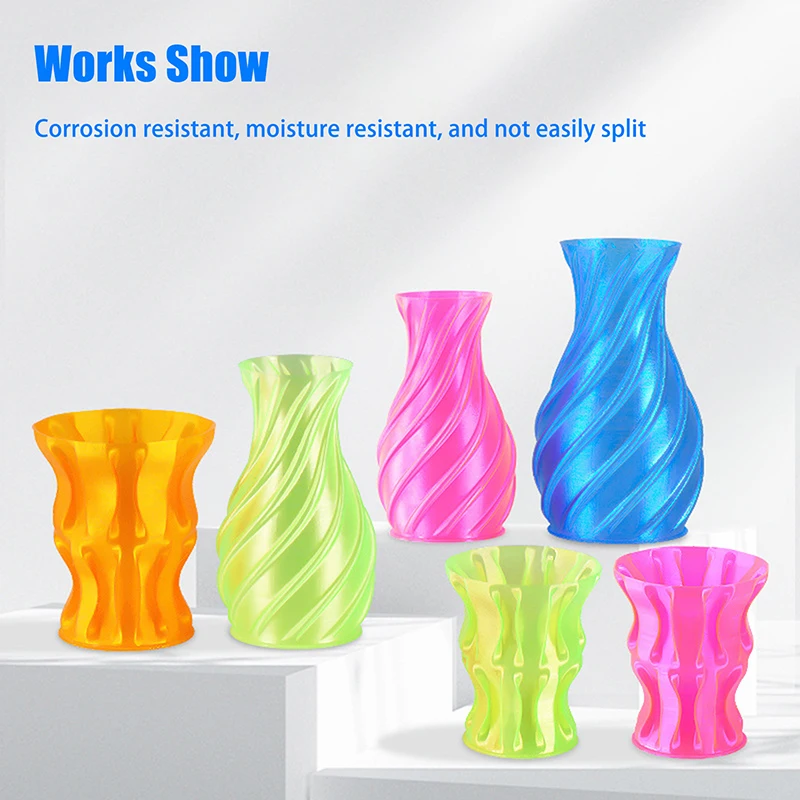 Consumíveis de impressão 3D de alta resistência Petg Consumíveis 1.75mm 1Kg Petg Consumíveis de impressora 3D