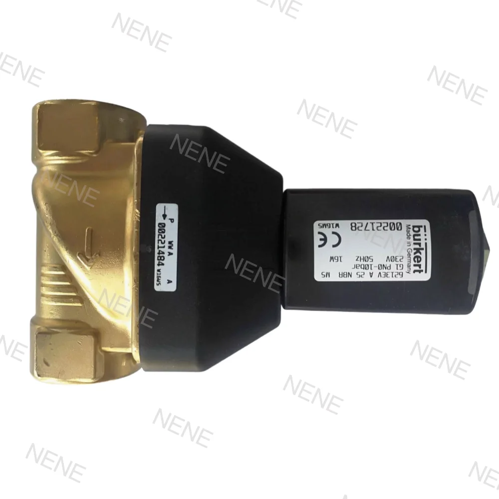 

Burkert 00221634 00221635 00221637 6213 Тип G1 2/2 Нормально закрытый 2,0 Отверстие потока NBR Герметичная латунь