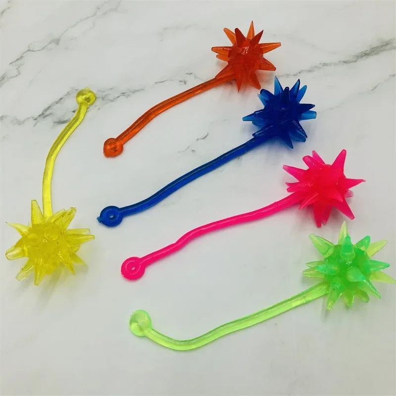 

20Pcs Funny Sticky Meteor Hammer Climbing Tricky Sticky Handball Toys Kids Birthday Party Favors Gift Pinata Fillers Goodie Bag