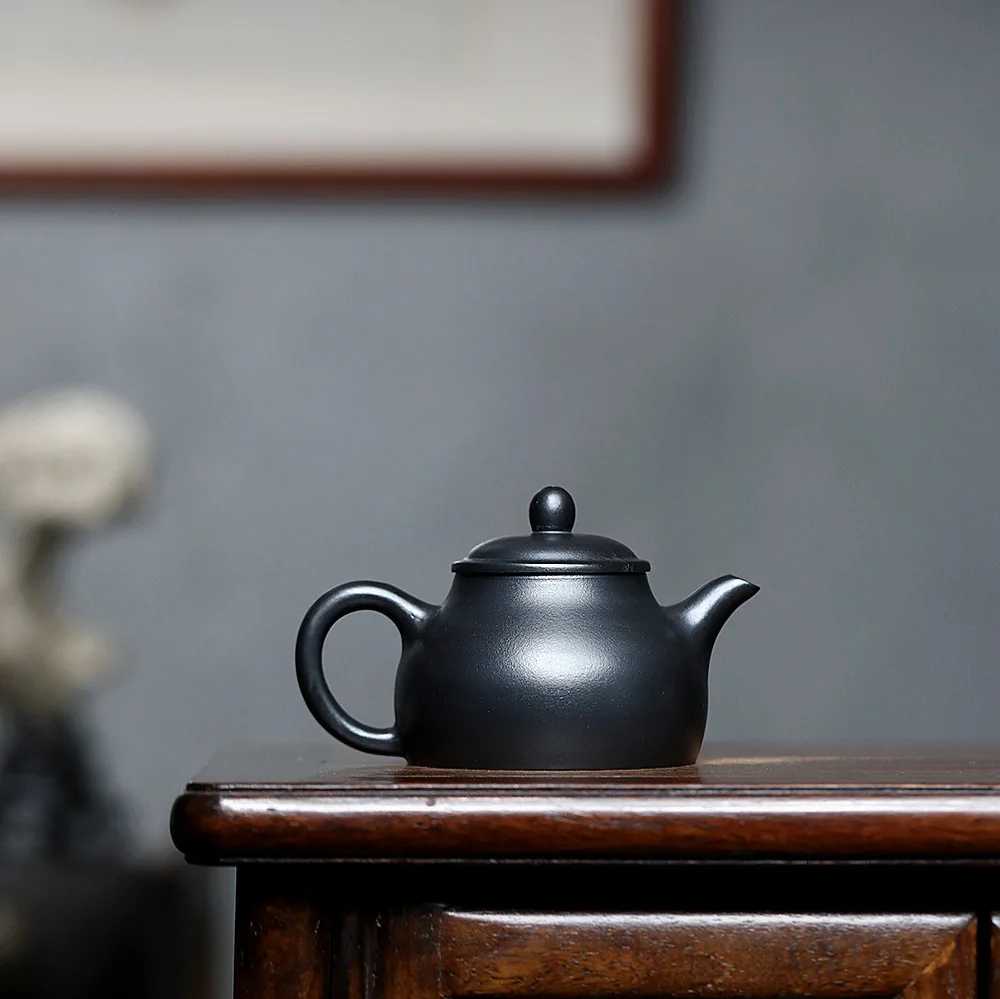 160cc Yixing Famous Purple Clay Teapots Ball Hole Filter Tea Pot Beauty Kettle Ore Handmade Zisha Tea Set Exquisite Gifts