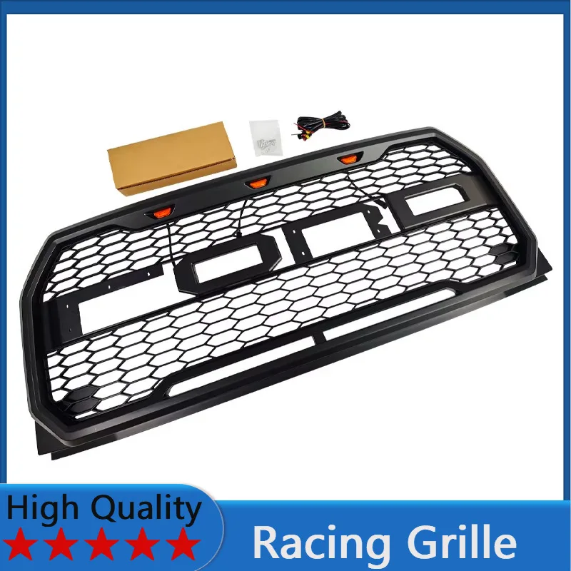 

Для Ford F-150 2015-2017: решетка радиатора, передний бампер, комплект обвеса в стиле Raptor