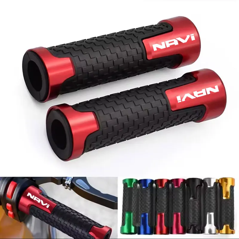 Para HONDA DREAMWING Navi 110 Navi 2016 2022 accesorios 7/8 "empuñadura de manillar antideslizante de motocicleta empuñaduras de barra de mano CNC de acelerador