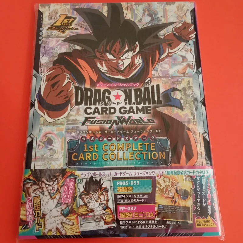 

В наличии Dragon Ball Super TCG Fusion World 1st Edition Complete Card Collection Art Book-Limited Trading Card Game Коллекционная