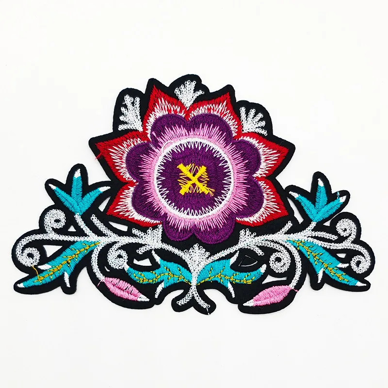 Embroidered Self-adhesive Fabric Patches For Repairing Holes, Traditional Clothing, Ethnic Minority Clothing