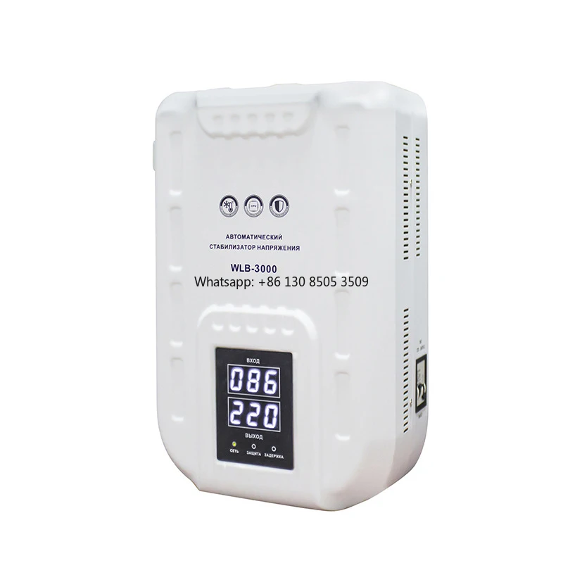 Customizable WLB-3000W Wall Mount Servo Motor Control Voltage Regulator Household Appliance Stabilizer