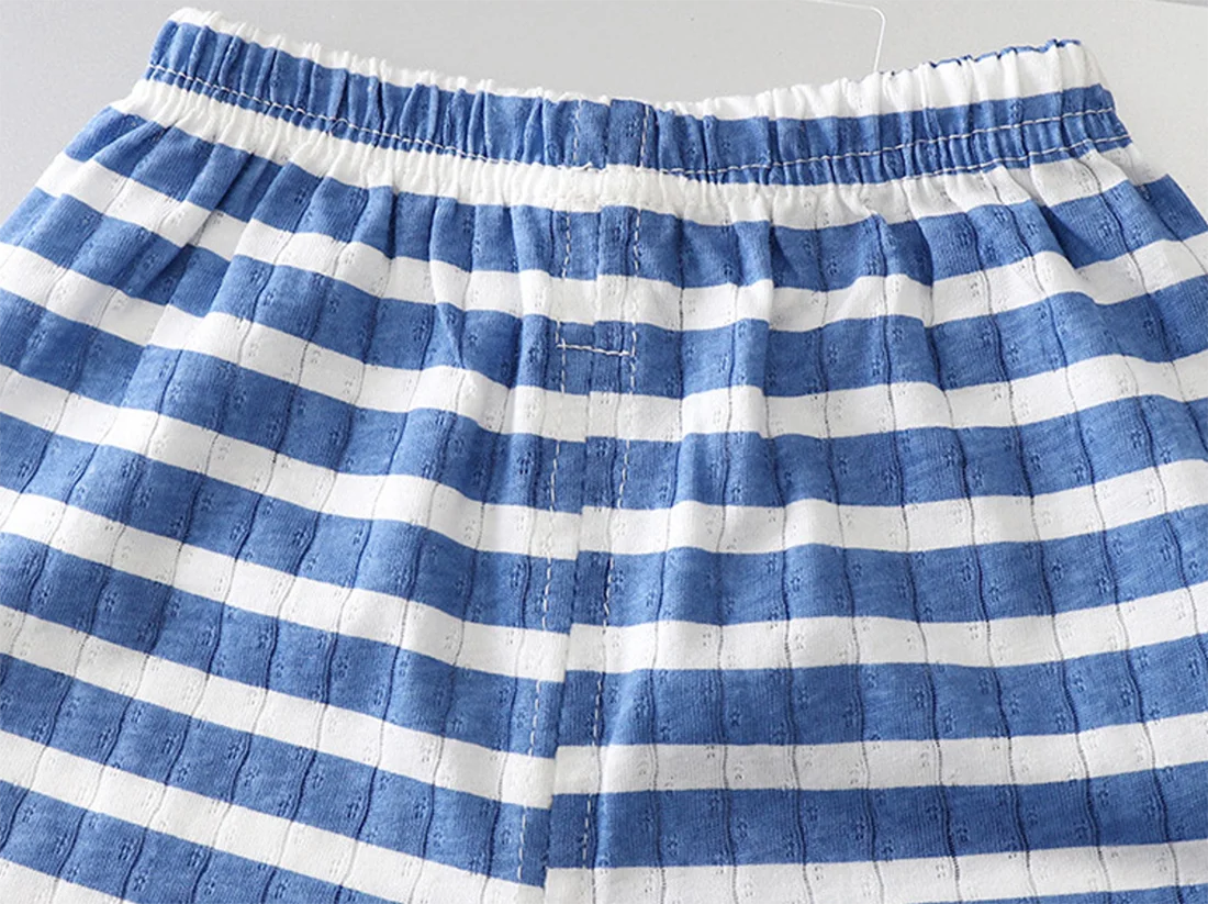 Moda Tendência Kids Cartoon Homewear Soft Confortável Roupa Do Bebê Pijama Define Algodão Pijama Infantil Padrão Dos Desenhos Animados Impresso