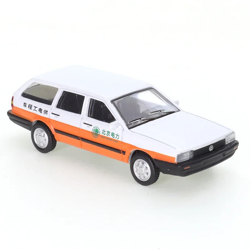 XCARTOYS 1/64 Volkswagen Santana Beijing Electric Power Engineering Vehicle Kids Toys Cars Diecast Metal Model for Boys