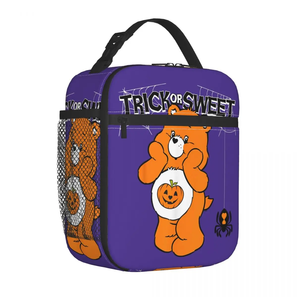 Care Bears Trick Or Sweet Bear Insulated Lunch Bags Thermal Bag  Meal Container High Capacity Tote Lunch Box Food Storage Bag