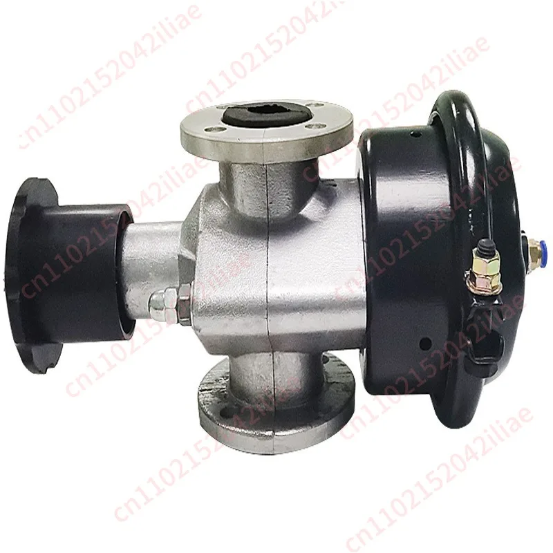 Black air-controlled sand control valve sand blasting machine tank accessories manual air-controlled abrasive