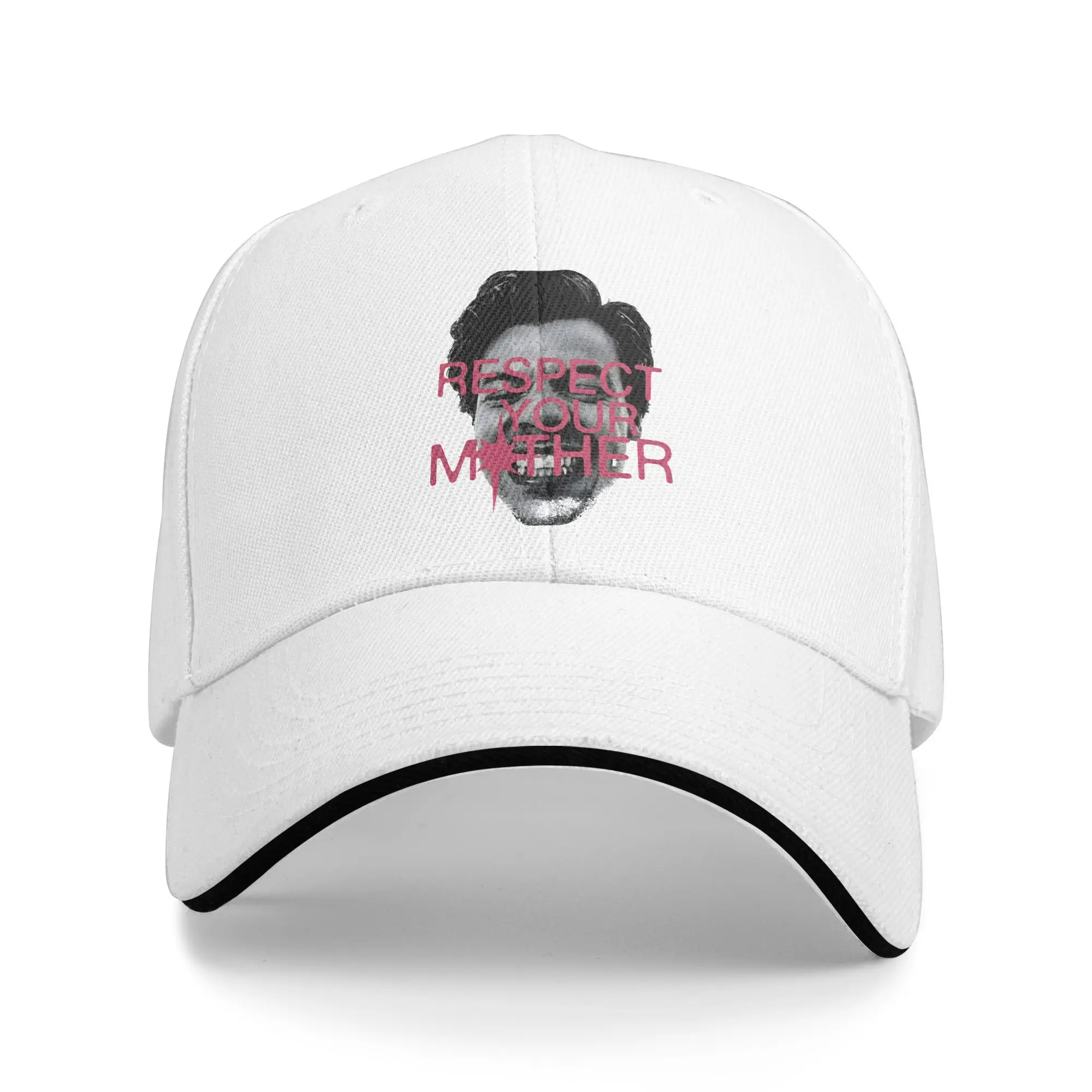 Respect Your Mother Harrys Styles Baseball Cap Casual  Sandwich Cap Men Women Adjustable Headwear Sport
