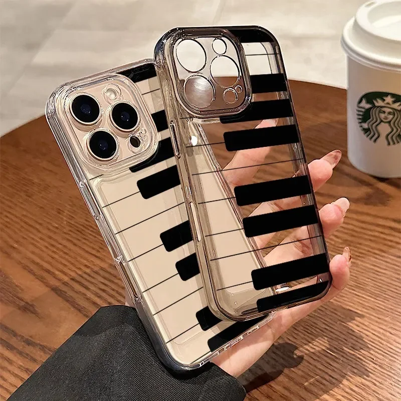 Ins Korean Piano Keys Simple Phone Case For iPhone 17 16 15 14 13 12 11 Pro MAX 16e X XR XS XSMAX 7 8 Plus Y2K Clear Soft Cover - AliExpress 202192403 Ins Korean Piano Keys Simple Phone Case For iPhone 17 16 15 14 13 12 11 Pro MAX 16e X XR XS XSMAX 7 8 Plus Y2K Clear Soft Cover - AliExpress 202192403