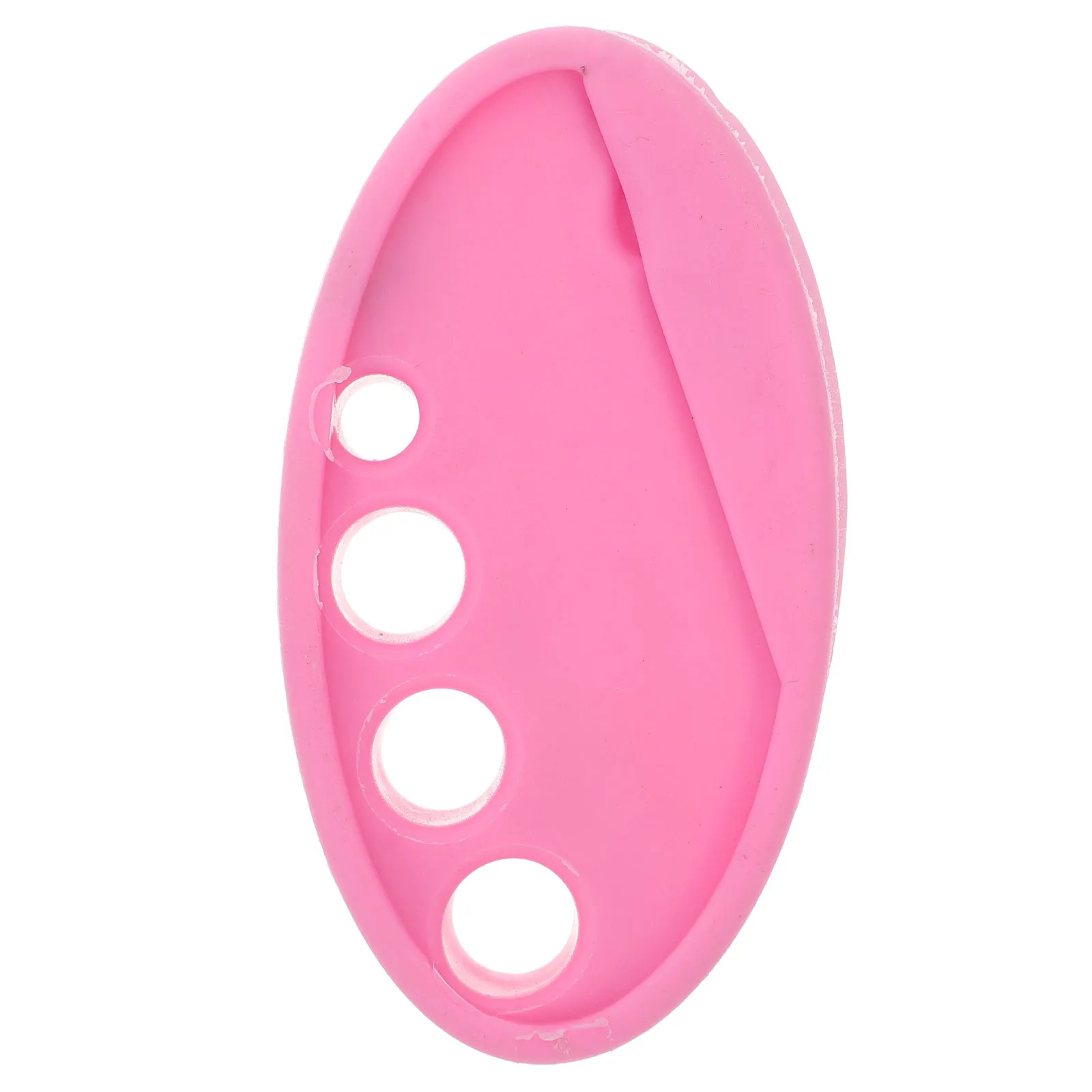 

1Pcs Silicone Pigment Cup Rack Blue Oval Portable Ink Cup Holder Stand for Tattoo Eyebrow Lip Cotton Swabs