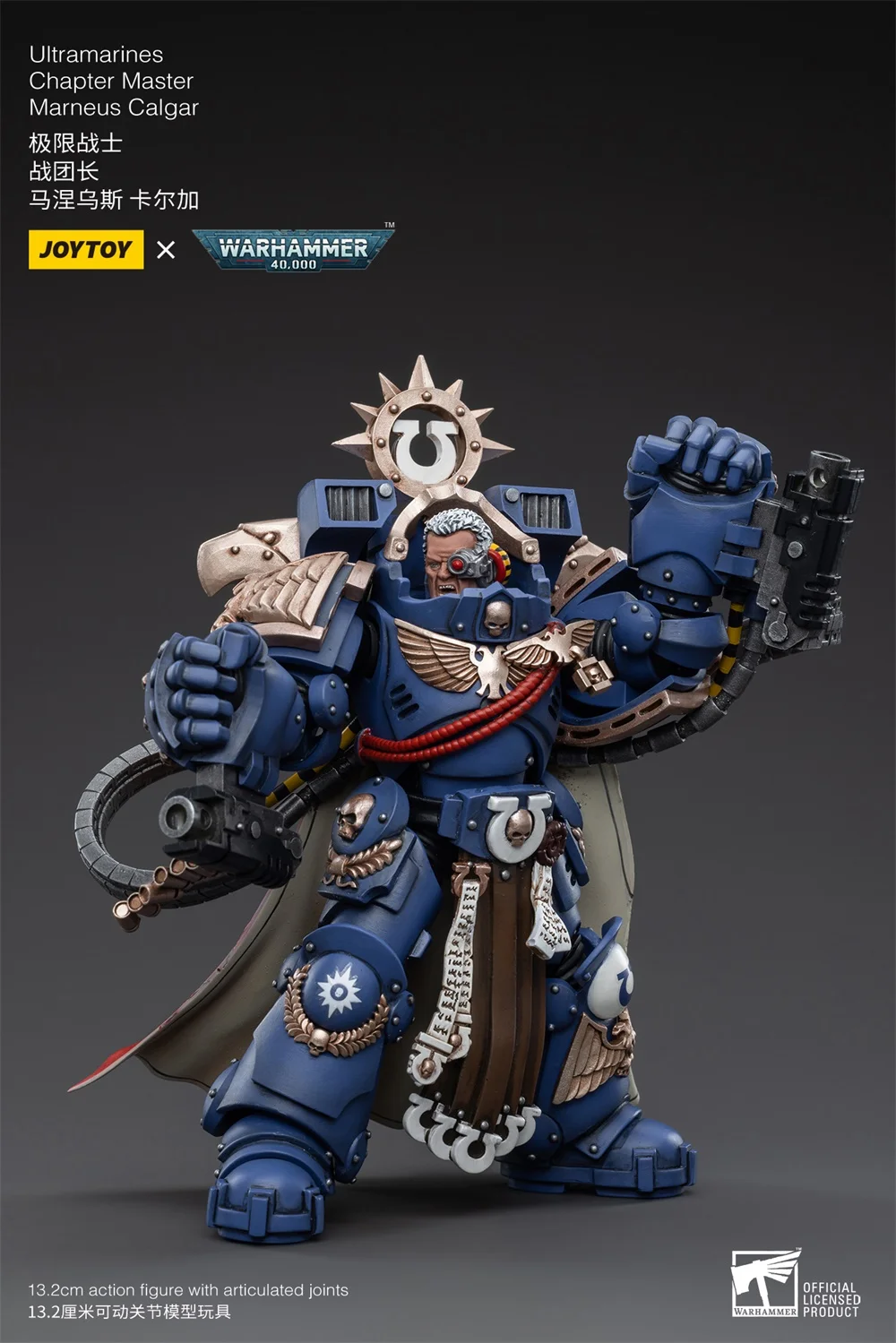 in Stock JOYTOY 1/18 Action Figure 40K Chapter Master Marneus Calgar Anime Collection Military Model