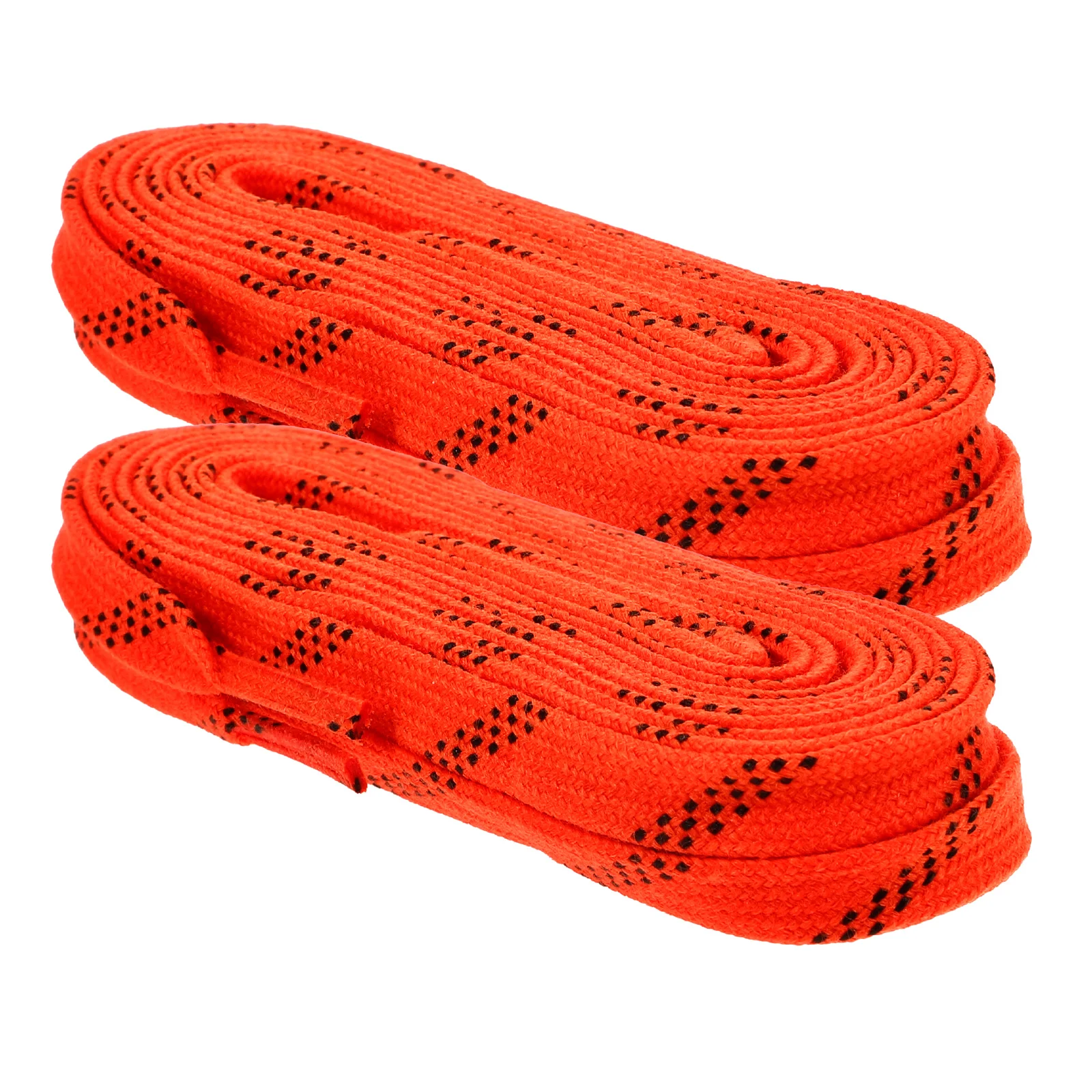 

1 Pair Waxed Hockey Skate Laces Durable Flat Shoelaces For Ice Skates Roller Skates Sneakers Professional Elastic Shoe Laces