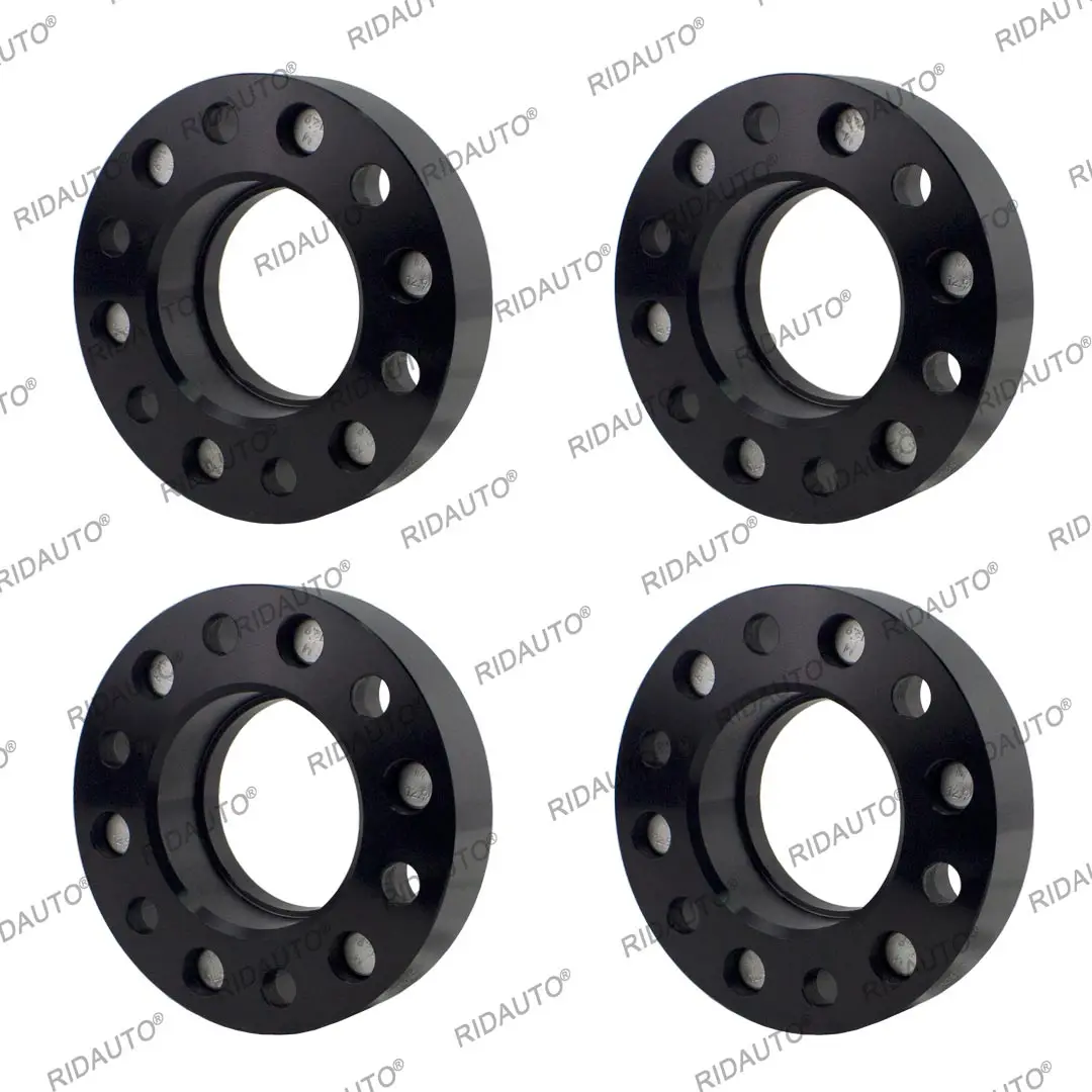 For FORD RANGER EVEREST BT50  6 x 139.7 CB 93.1 WITH M12 X 1.5 OPEN NUTS IN BLACK 35mm Thickness BOLT ON HUB CENTRIC SPACERS