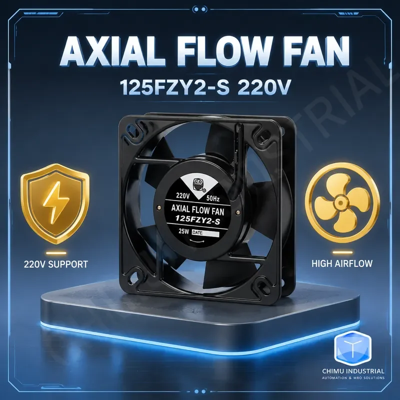 【CHIMU INDUSTRIAL】 for 125FZY2-S Axial Flow Fan 135x135x32mm 220V 25W
