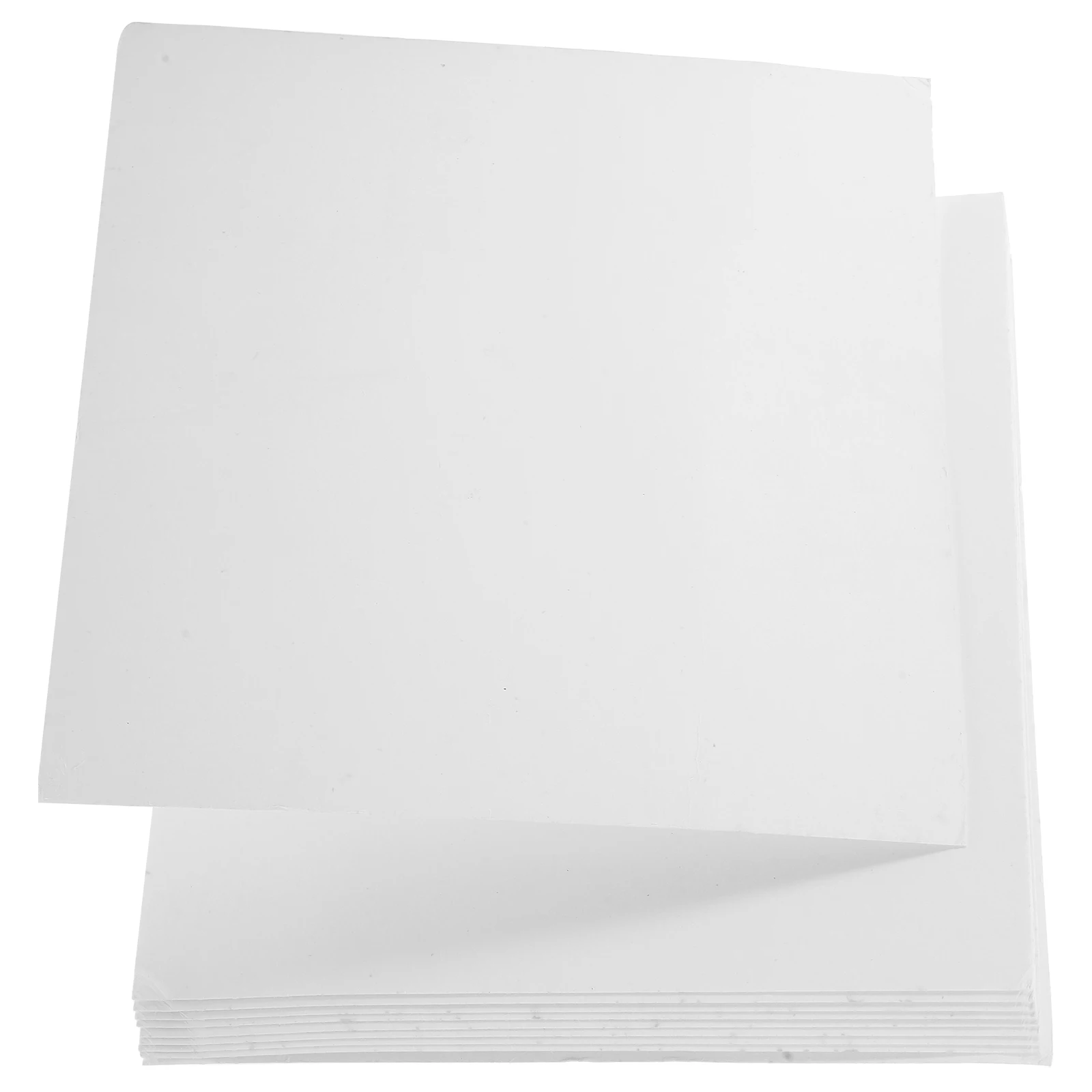 

10 Pcs Large Sheet of Oil Filter Paper Absorbing Absorbent White Laboratory Qualitative
