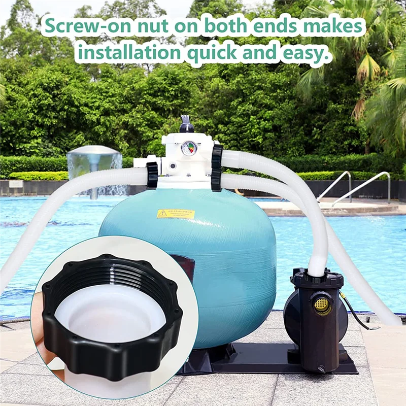 

AC22 Диаметр 1,5 дюйма 29060E Сменный шланг для насоса для бассейна для фильтрующих насосов Песочный насос и систем соленой воды — длина 59 дюймов