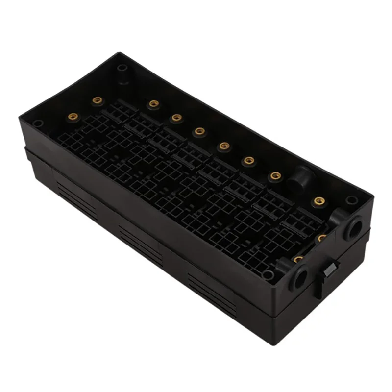 24-Way Waterproof Blade Fuse Holder Box 16-Way Relay Socket Box Dust-Proof For Automotive And Marine Applications