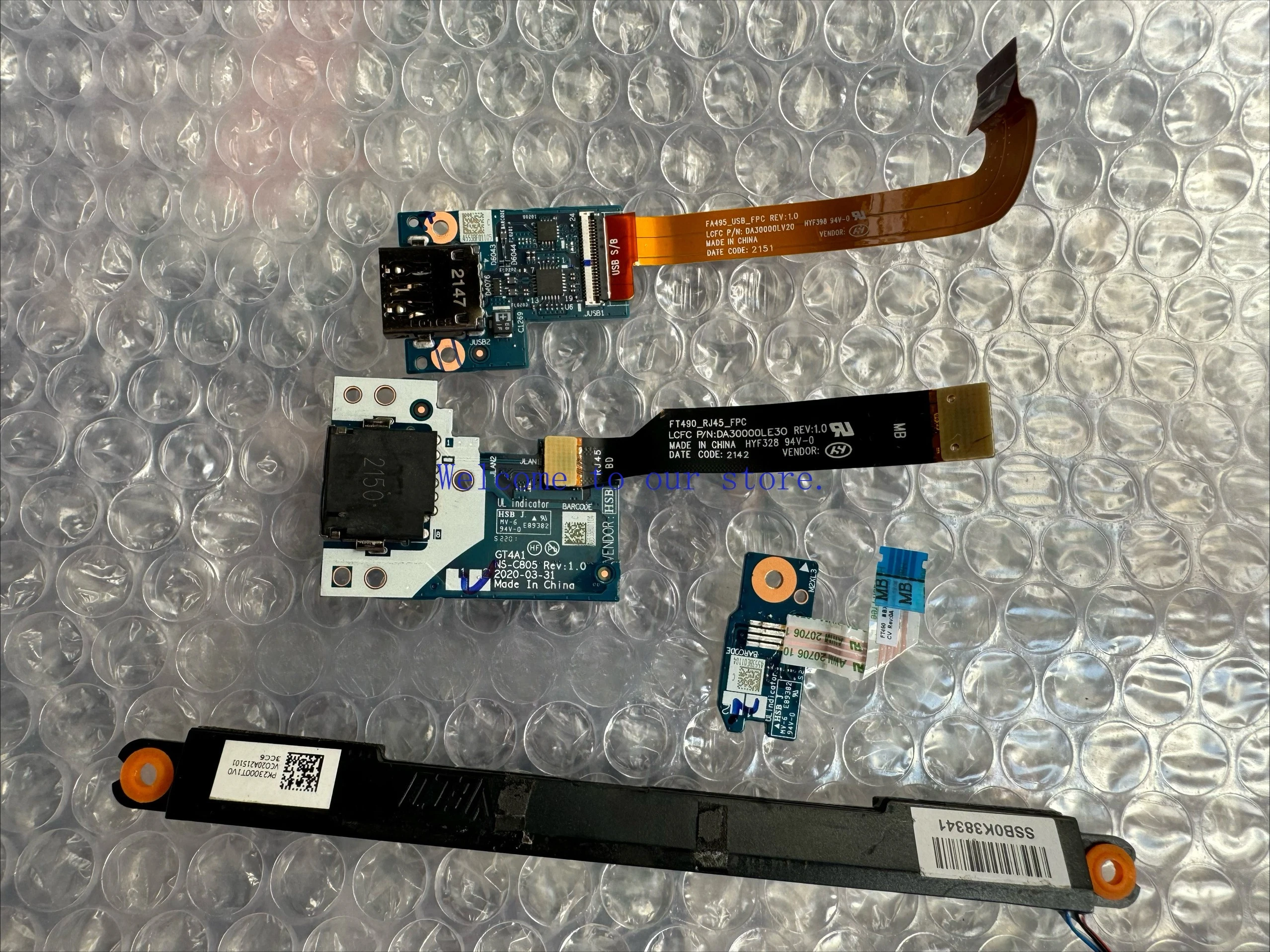 

For Lenovo Thinkpad T14 P14S Network Card Board USB Board Switch Board NS-C805 C803 C802 A