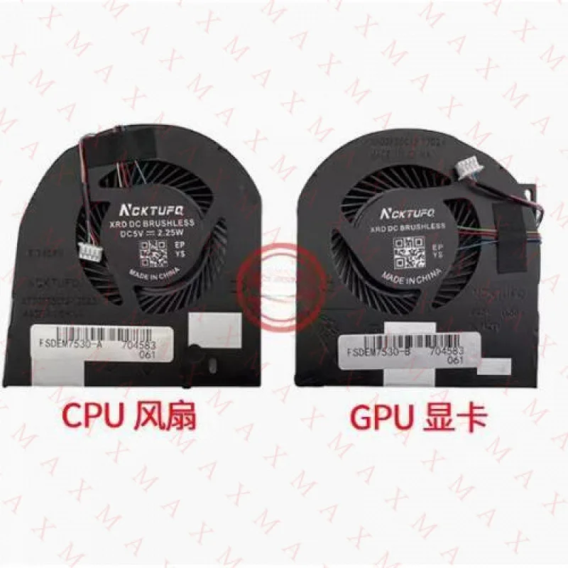 

Вентилятор охлаждения процессора и графического процессора LL для Dell Precision 7530 7540 M7530 M7540 P74F