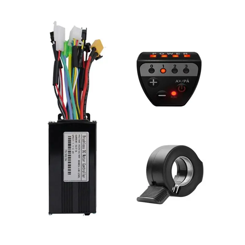 

36V 48V 26A Brushless Controller G20 LED Display Meter+130X Throttle Kit For Electric Scooter E-Bike Repair Kit