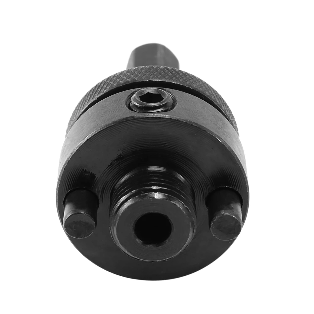 

A59Z-2 Set 7/16 Inch Hex Shank Hole Saw Arbor, Fits 1-1/4 Inch To 6 Inch Hole Saw Quick Change Heavy Duty Alloy-Steel Mandrel
