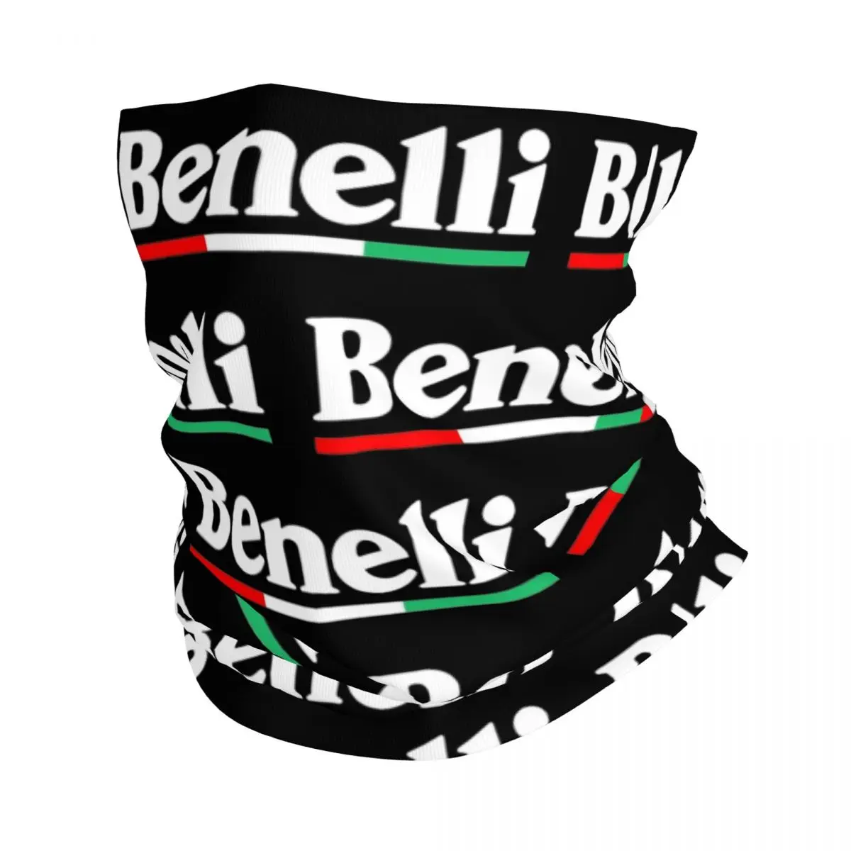 Dorosły Motorcross BENELLIs Motorsports Motor Bandana Stuff Neck Cover Printed Wrap Scarf Balaclava For Fishing All Season