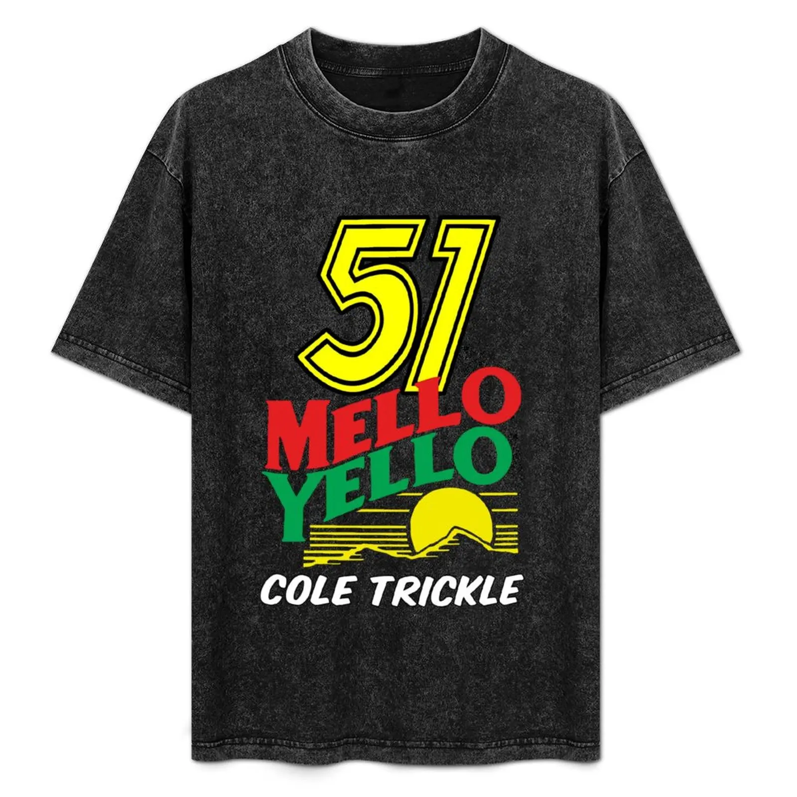 

51 Days of Mello T-Shirt Breathable Mesh Panel T-Shirt
