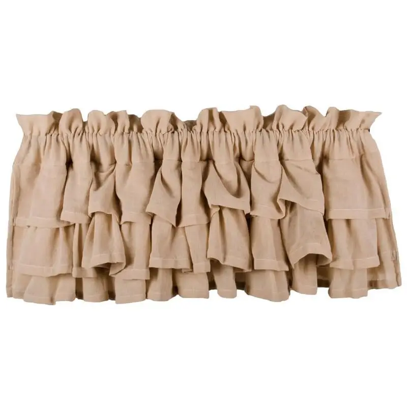 Heirloom Cream Cotton Valance 72