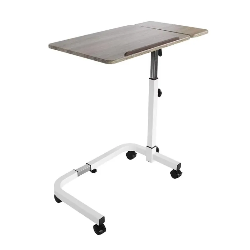 طاولة سرير طبية مع ارتفاع عجلات وإمالة قابلة للتعديل لإعادة تأهيل المنزل في المستشفى، سهلة الإزالة #2