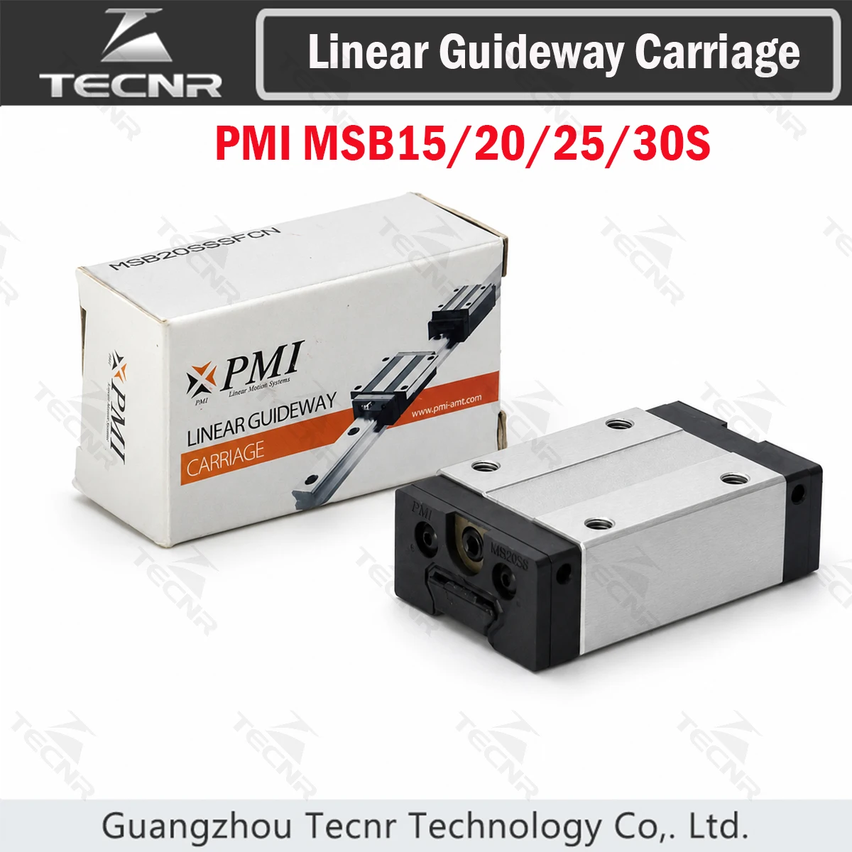 

Original PMI MSB15S MSB20S MSB25S MSB30S MSB20SSFC MSB25SSSFC Linear Guideway Slider Carriage Block Slider For CNC Machine