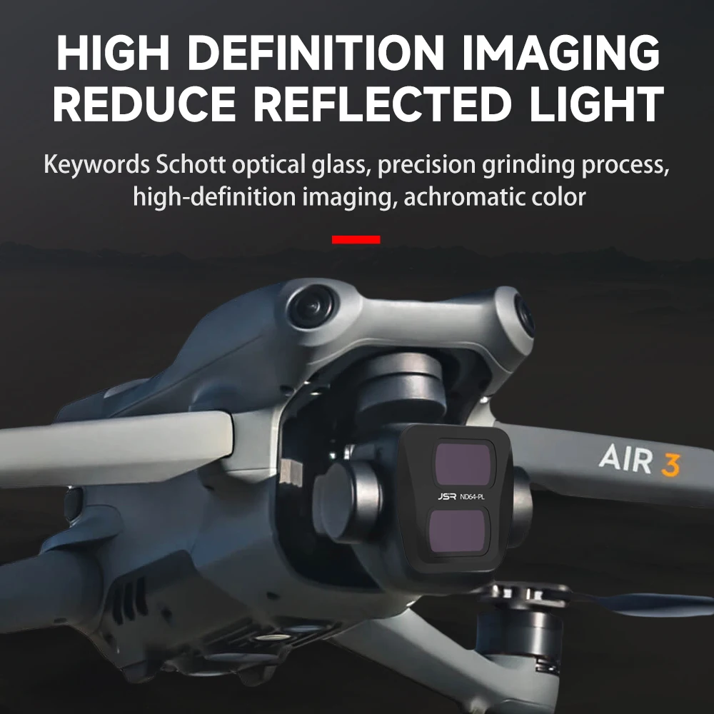 Suitable for Yuair 3 filter DJIAir 3 drone accessories ND dimming UV protection CPL polarization