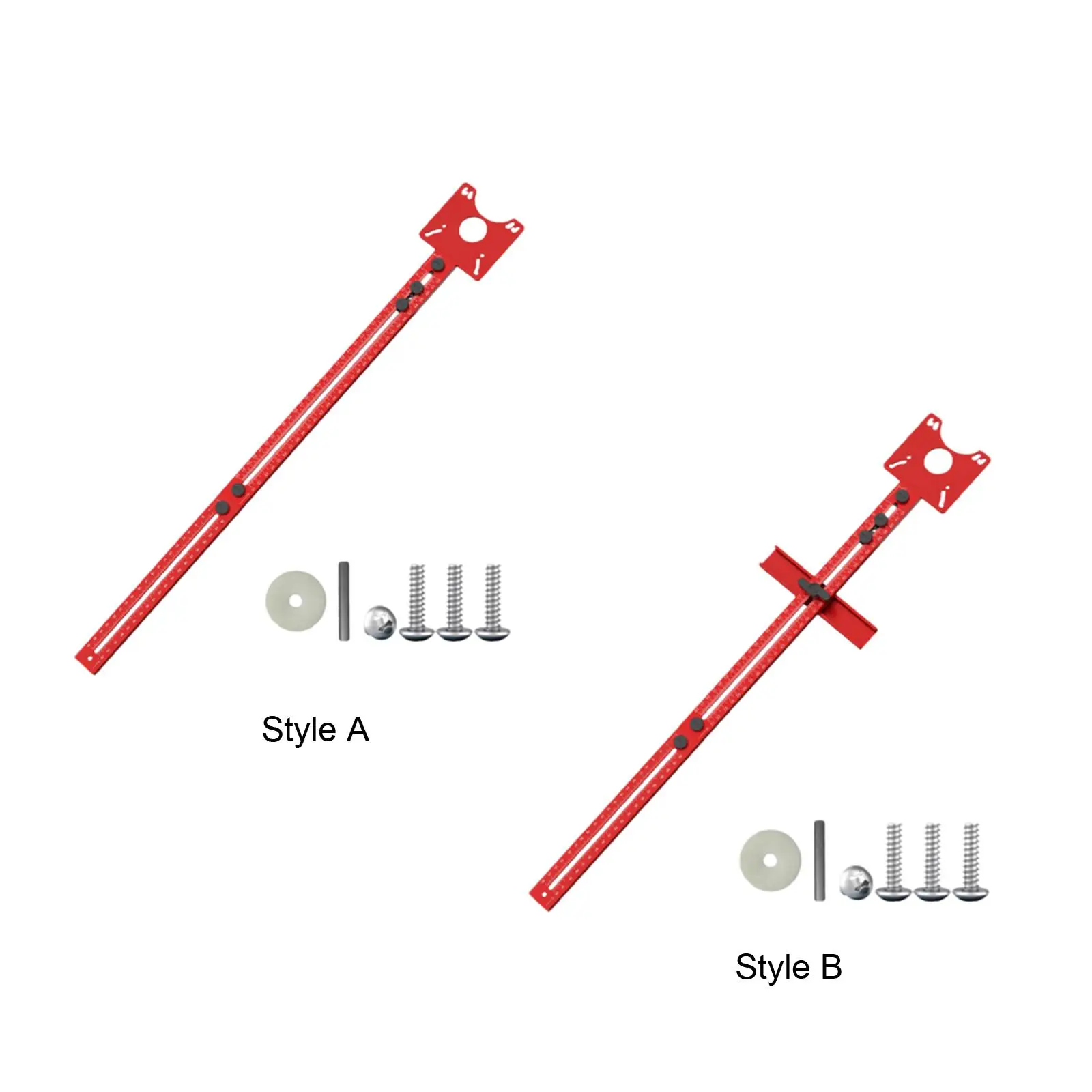 Router Circle Cutting Jig Set for Trimming Machine Woodworking Tool Groove Bracket for Professional Easily Install 26.6