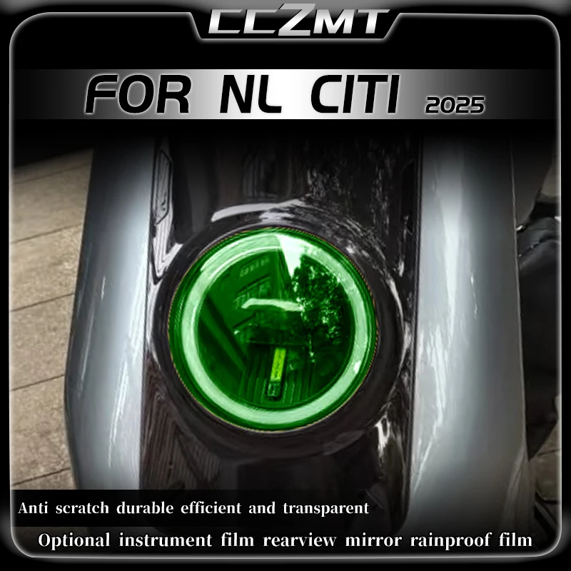 

For NIU NL CITI 2025 motorcycle headlight taillight film instrument film rearview mirror film protective film accessories