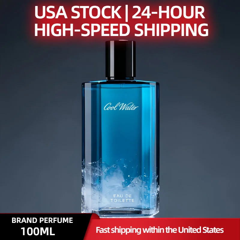 Davidoff Cool Water EDT Clásico Azul, Aroma Fresco Acuático, Aromático con Coriandra, Menta, Lavanda y Ámbar, Colonia de Larga Duración para Oficina