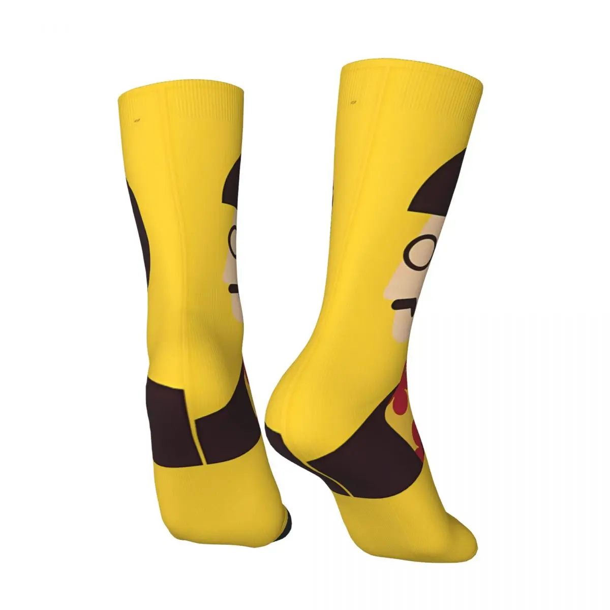 Retro John Minimalist Men's compression Socks Unisex The Beatle Harajuku Pattern Printed Novelty Crew Sock