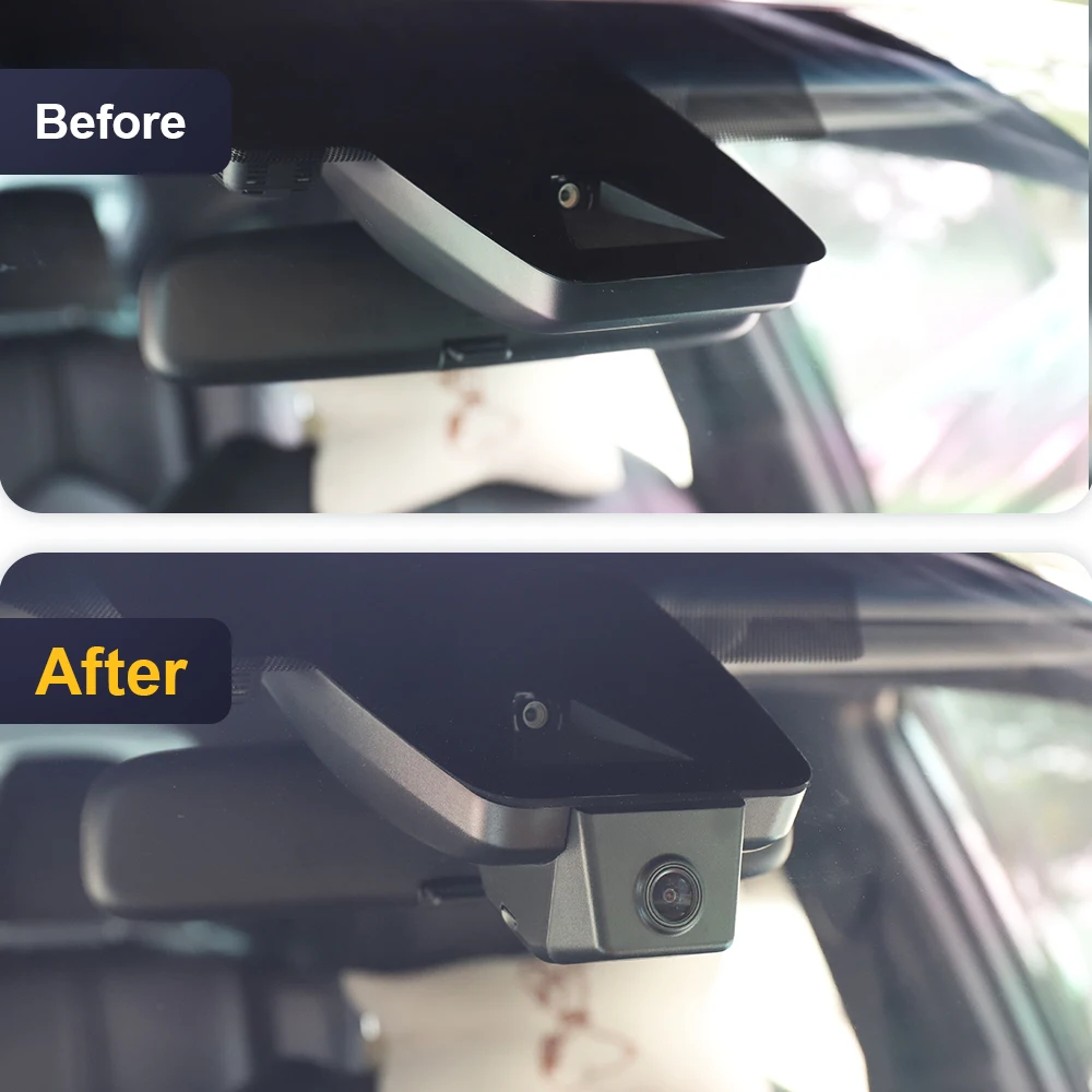 Fitcamx Front 2K+Rear 1080P Dash Cam Adapts for Toyota 4Runner 2025-2026 & Hybrid (HD2-35030), OEM Style, Dual HD Video, Built-in WiFi & APP, Loop Recording, Gravity Sensor, Easy to Use, 64GB