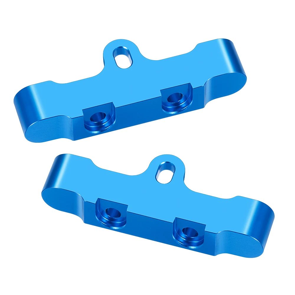 AXSPEED 2Pcs Aluminum Alloy Lower Swing Arm Holder Mount for Tamiya TT02 1/10 RC Car Upgrade Parts