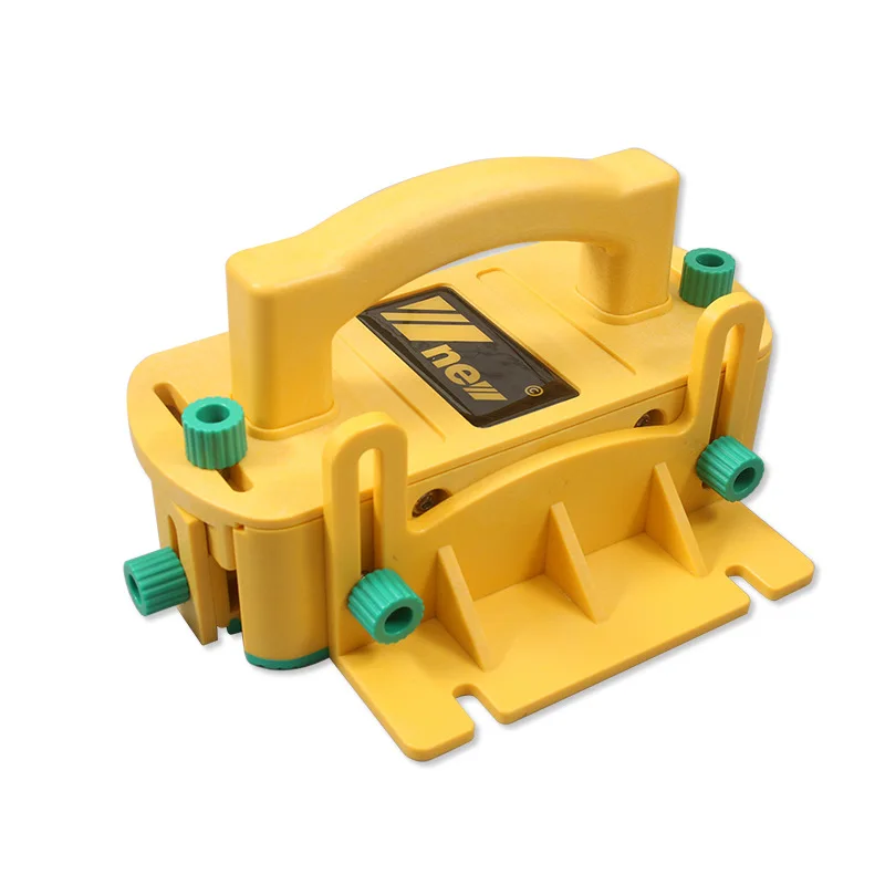 Anti-Cut 3D Safety Push Grip Yellow Woodworking Ruler for Router Table Band Saw & Table Saw DIY Crafting